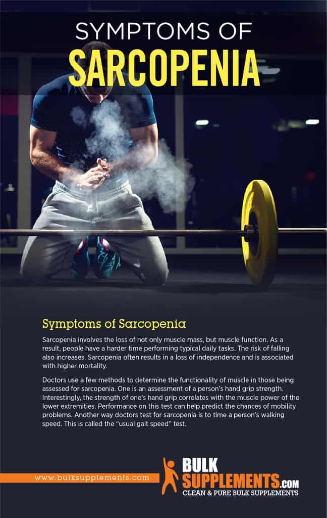 Sarcopenia Symptoms Causes And Treatment