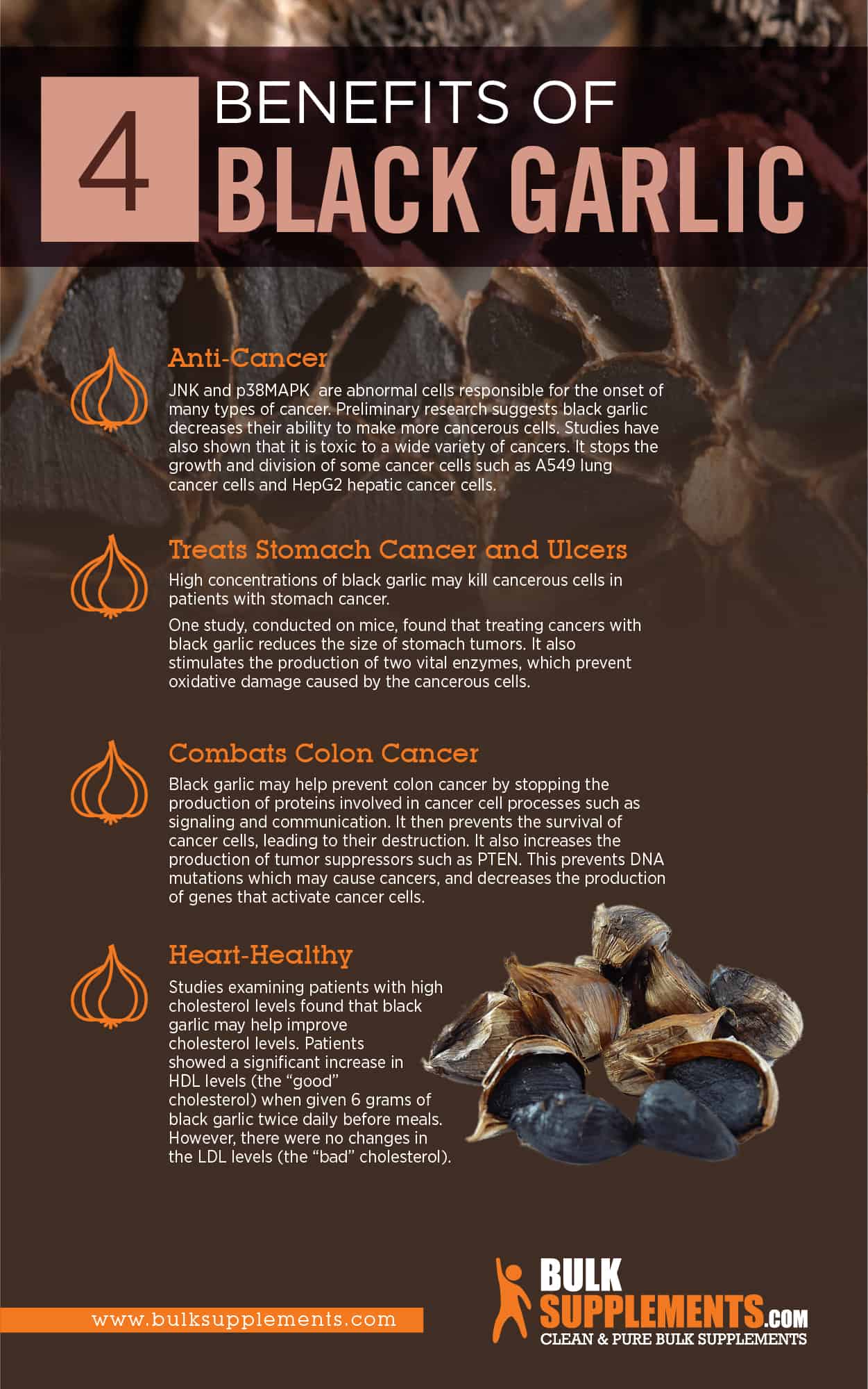black garlic benefits, side effects, and dosage