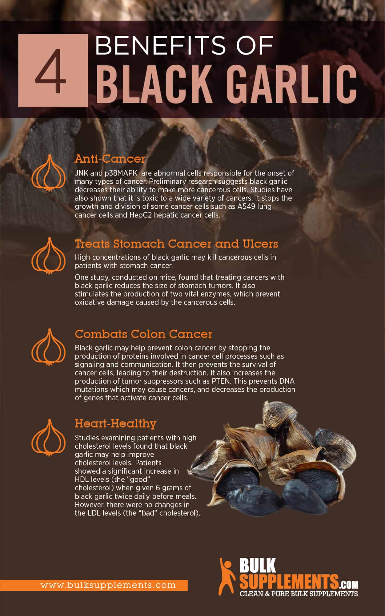 Black Garlic. Get More Antioxidants and May Improve Blood Pressure