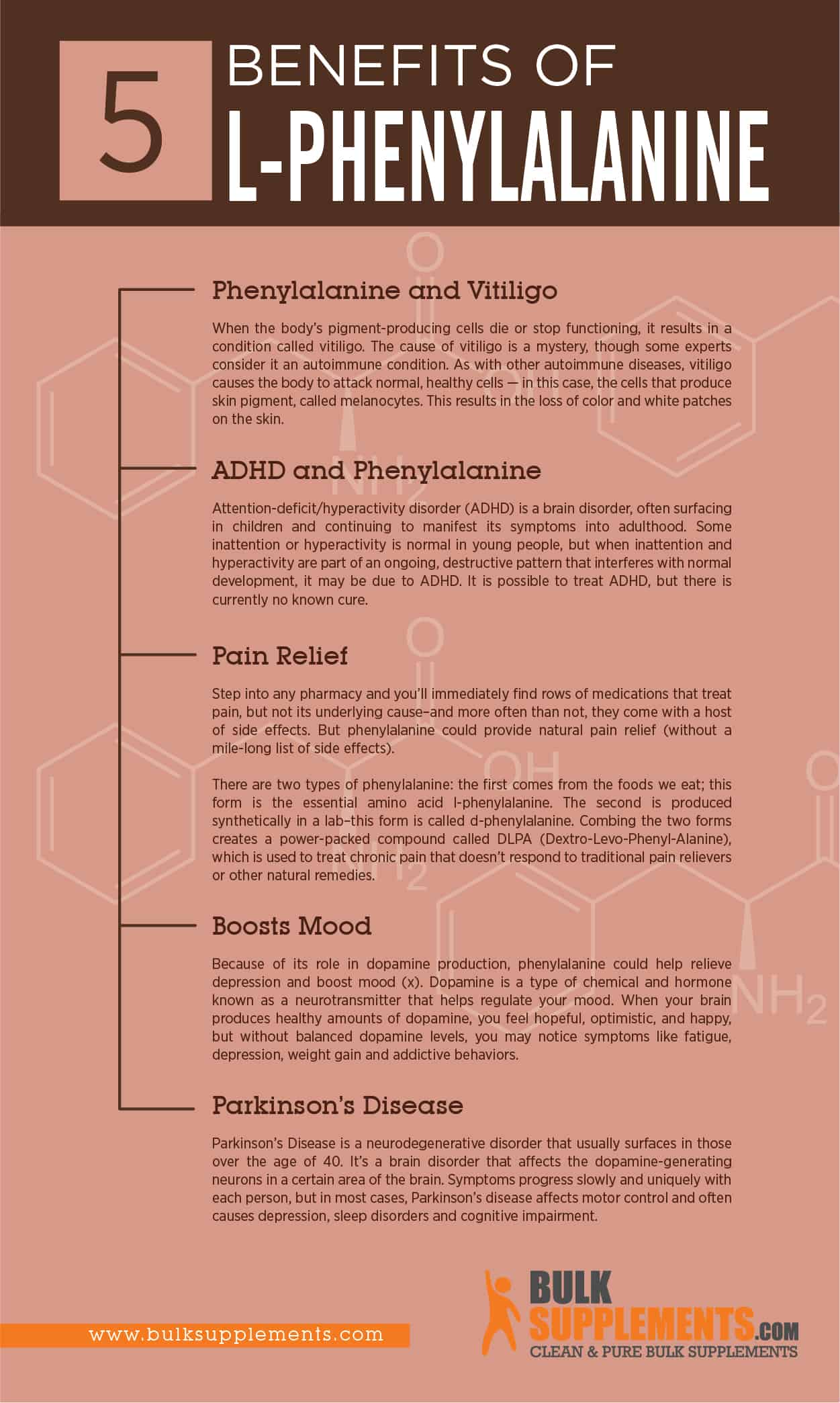 avantages de la l-phénylalanine