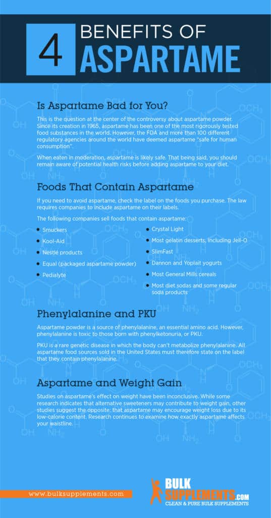 Aspartame Benefits and Side Effects