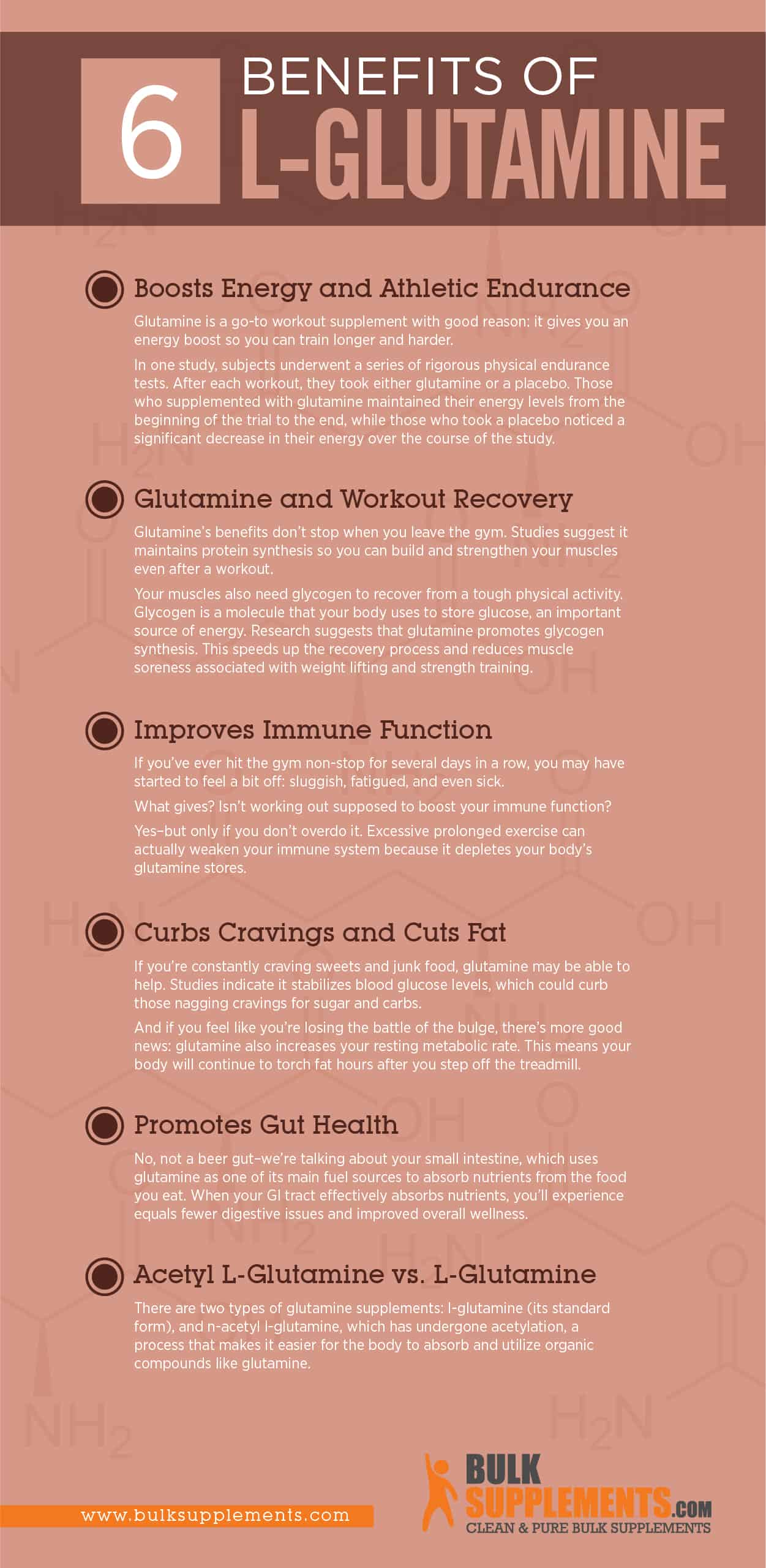 benefits of L-glutamine powder
