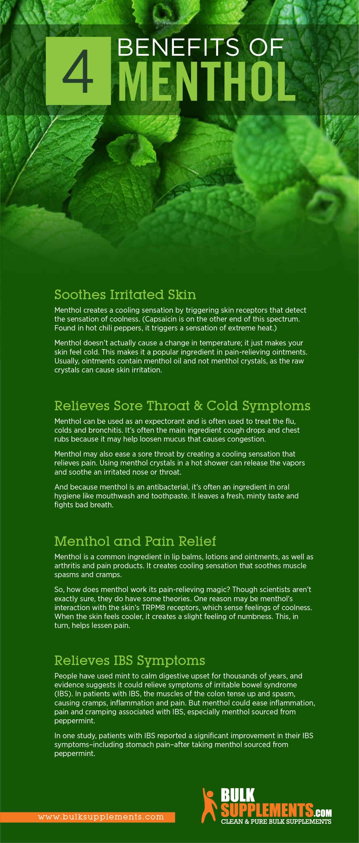 Menthol Infographic