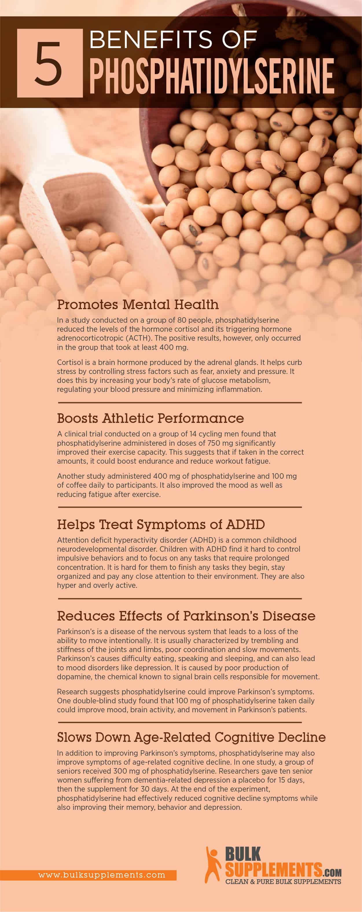 Phosphatidylserine benefits inforgraphic