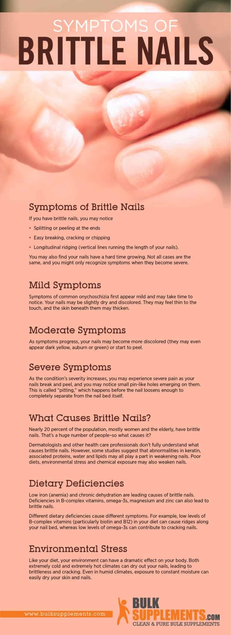 Brittle Nails Symptoms, Causes and Treatment
