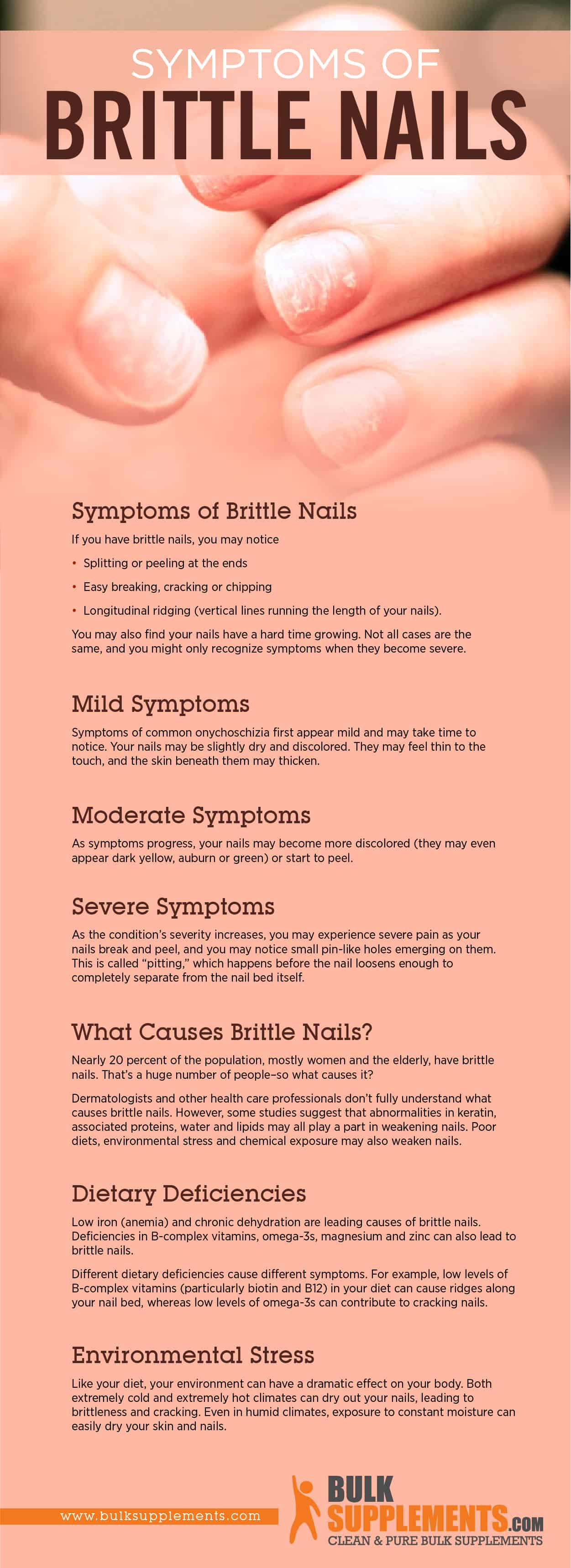 First signs of nail fungus