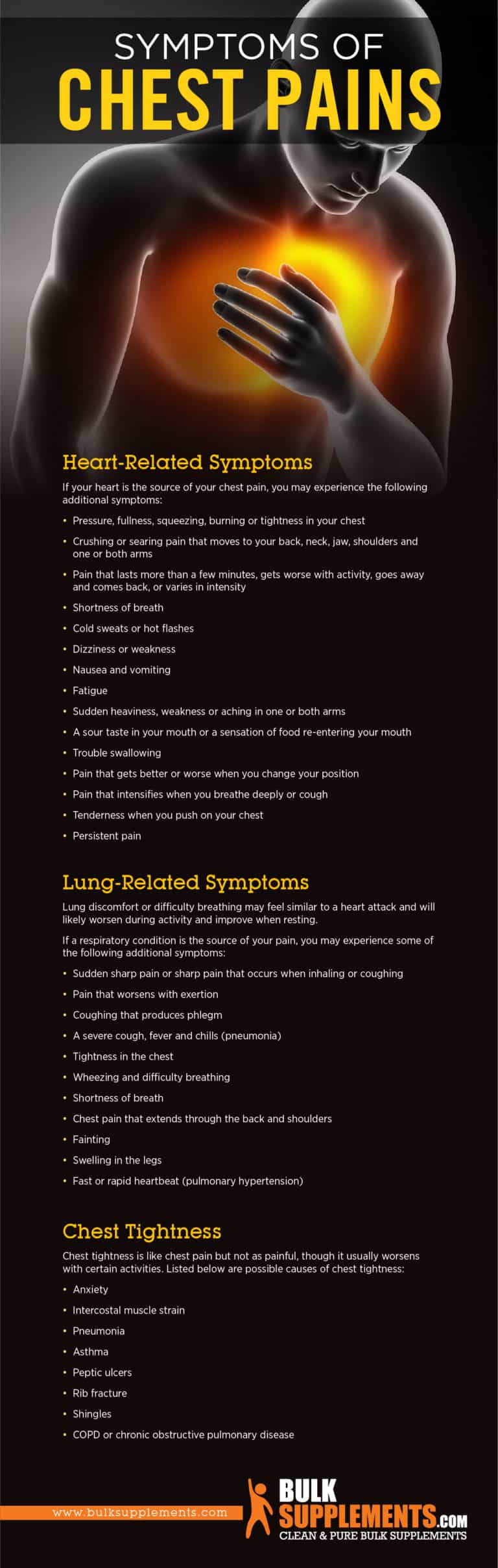 pain in middle of chest bone