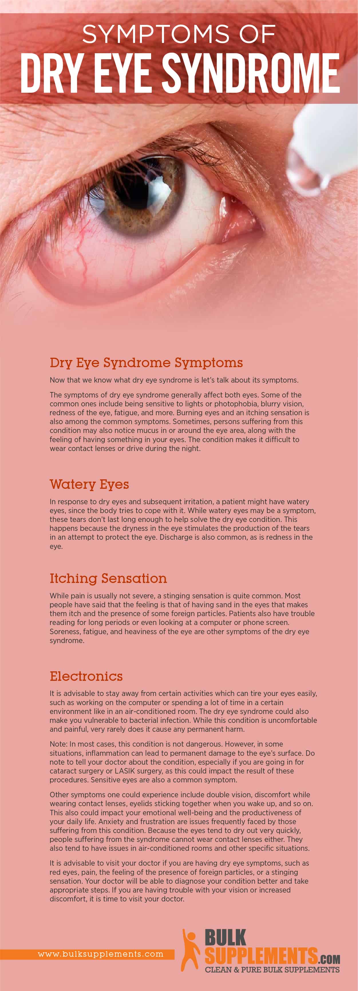 Dry Eye Syndrome Symptoms 