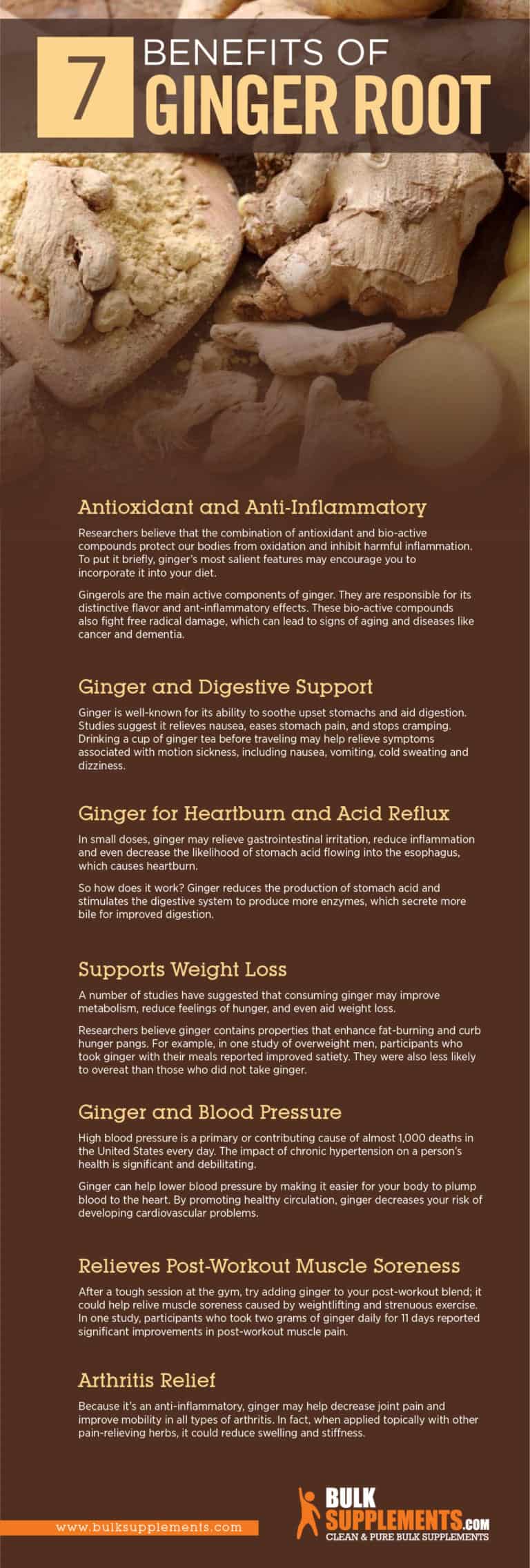 Ginger Root: Benefits, Side Effects & Dosage