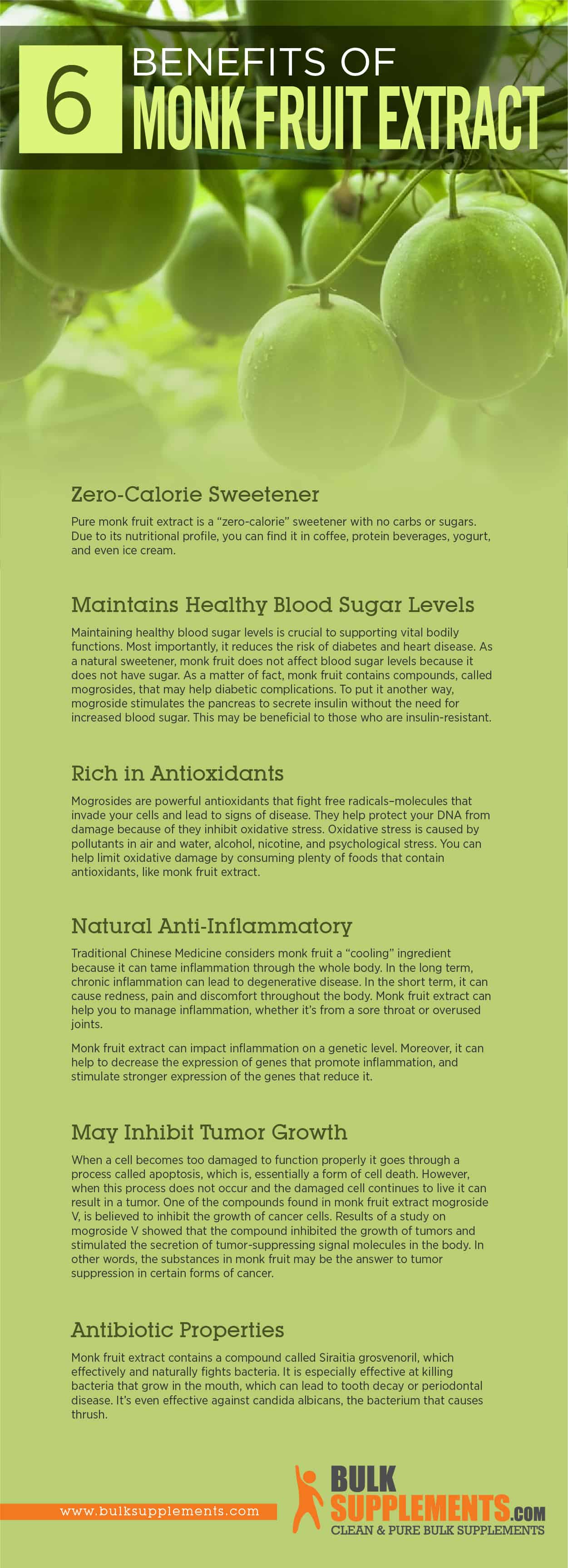 Monk Fruit Extract Benefits