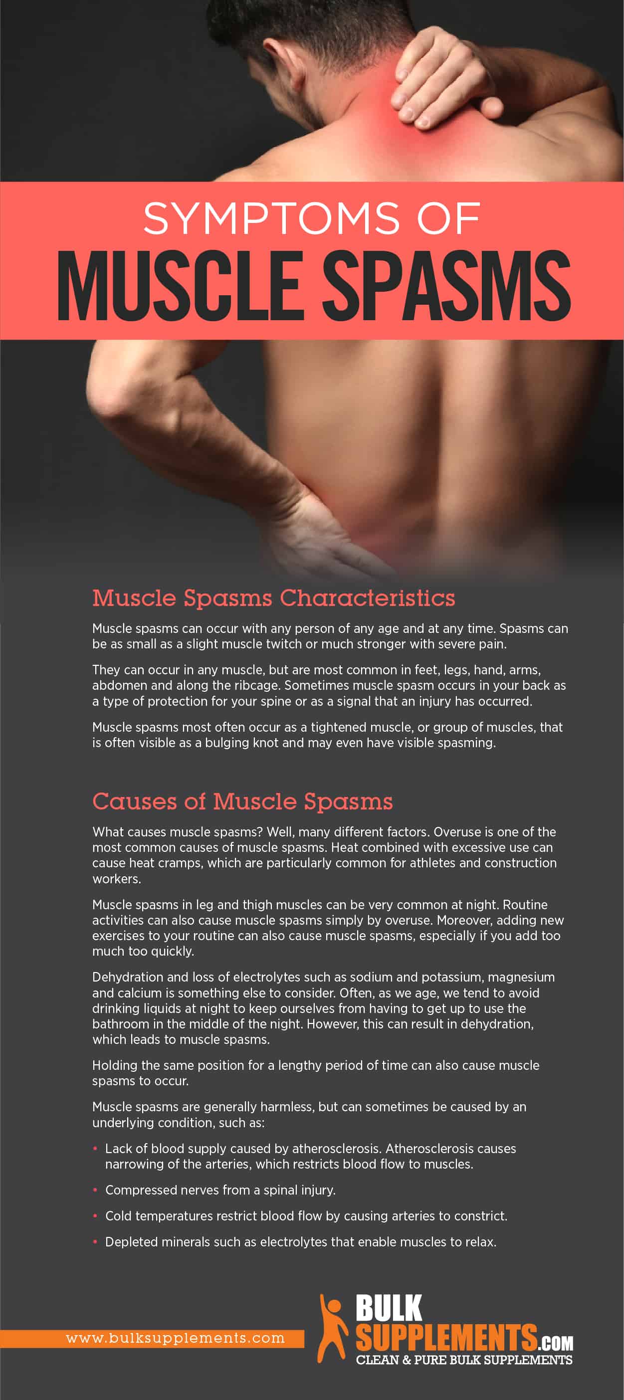 Muscle Spasms Infographic