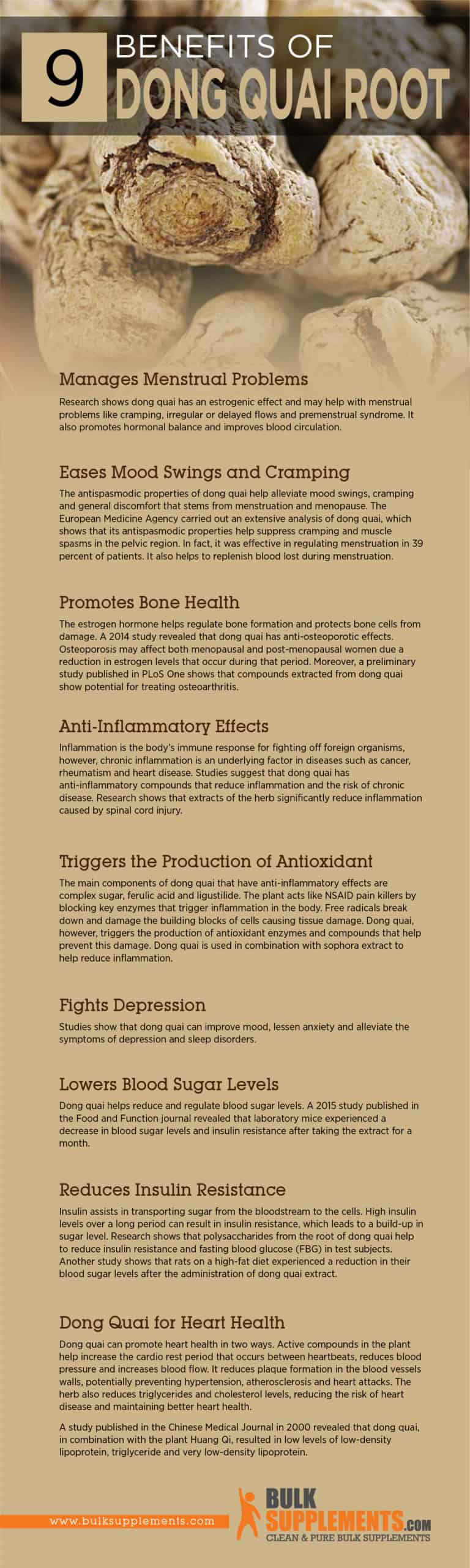 Dong Quai Extract Benefits, Side Effects & Dosage