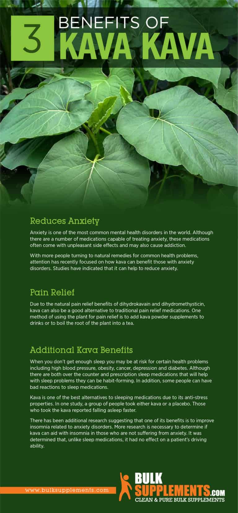 Kava Kava Extract Benefits, Side Effects & Dosage