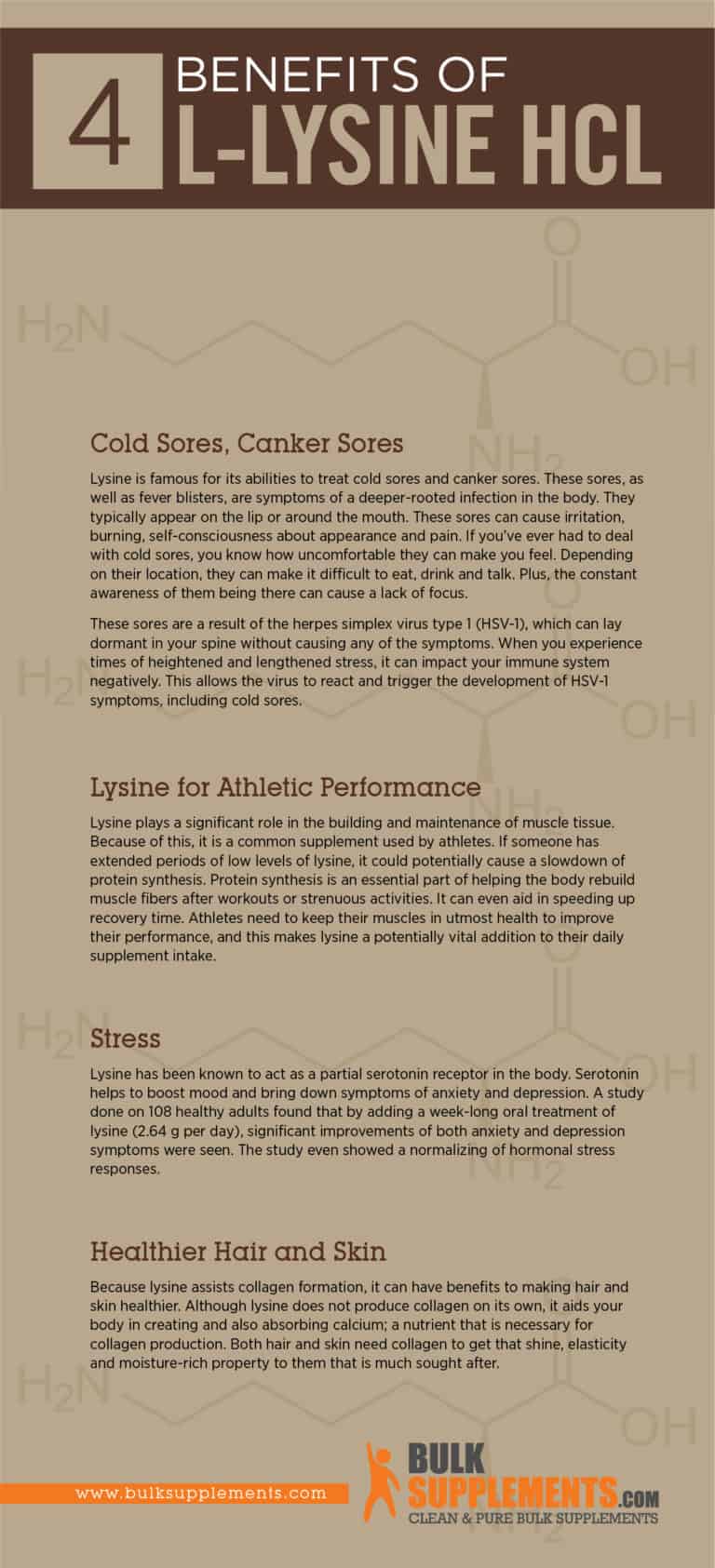 3 Benefits of LLysine & How to Use It