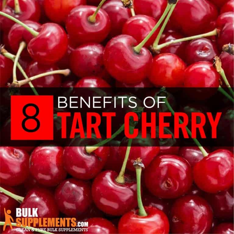 Tart Cherry Extract Benefits, Side Effects & Dosage