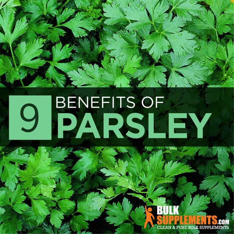 Parsley Extract Benefits, Side Effects & Dosage