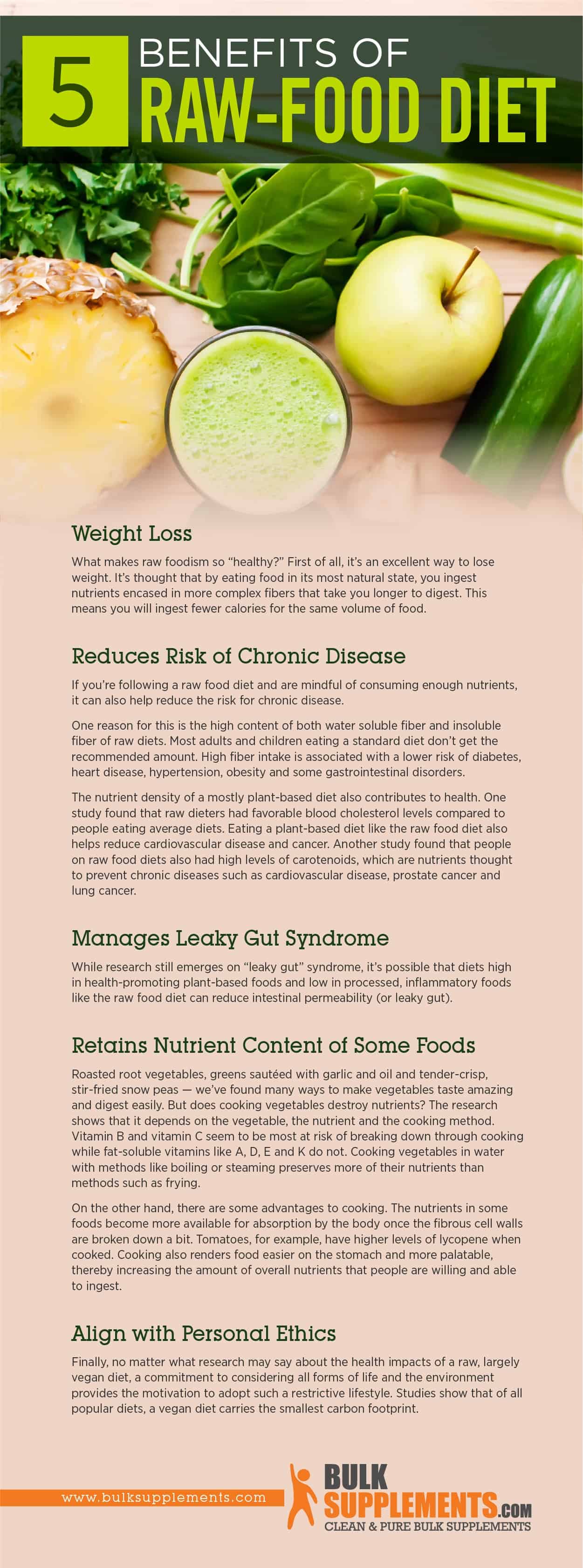 Raw-Food Diet Benefits