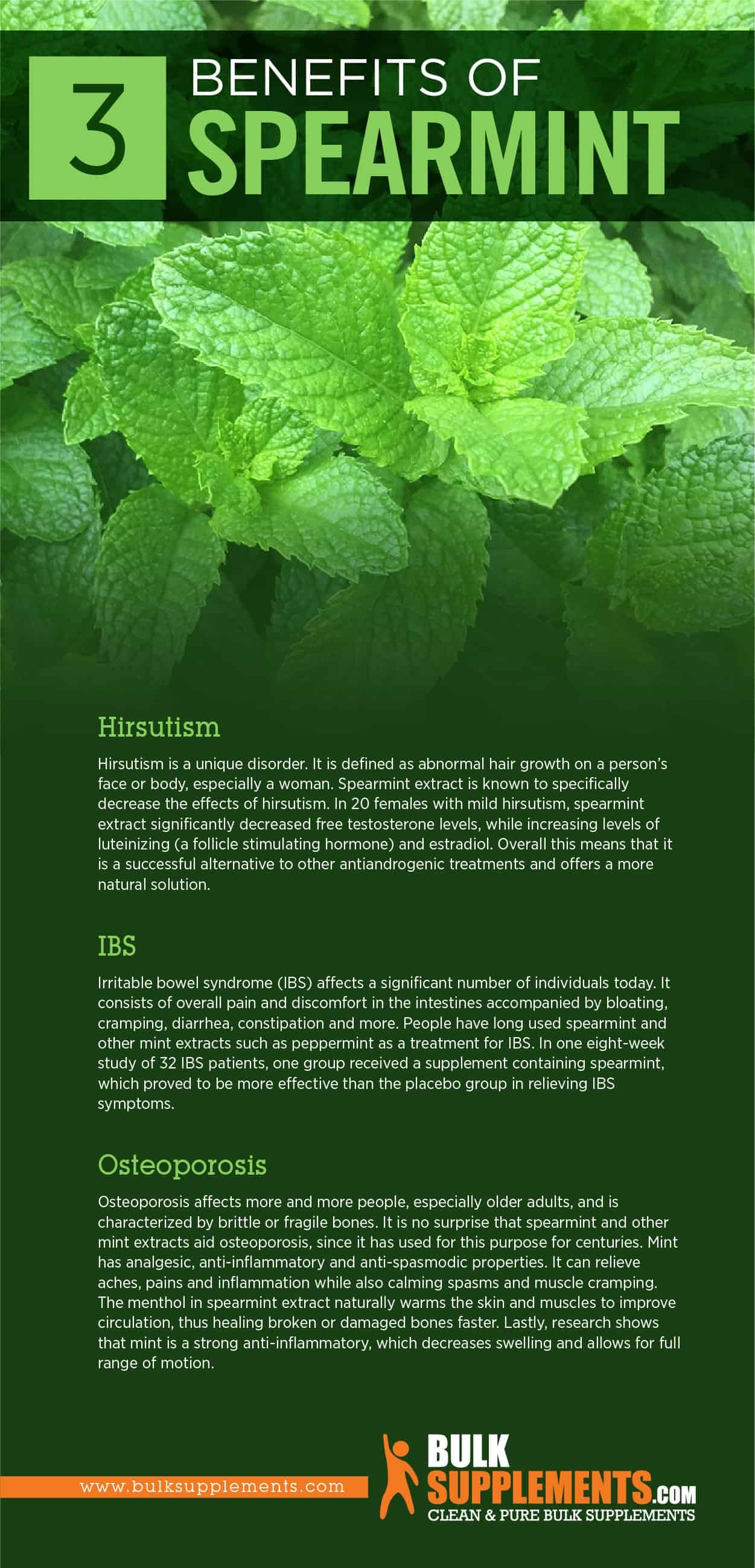 Spearmint Extract Benefits Side Effects Dosage