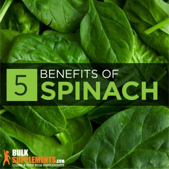 Spinach Extract Benefits, Side Effects & Dosage