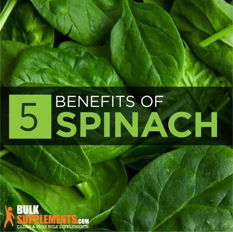 Spinach Extract Benefits, Side Effects & Dosage