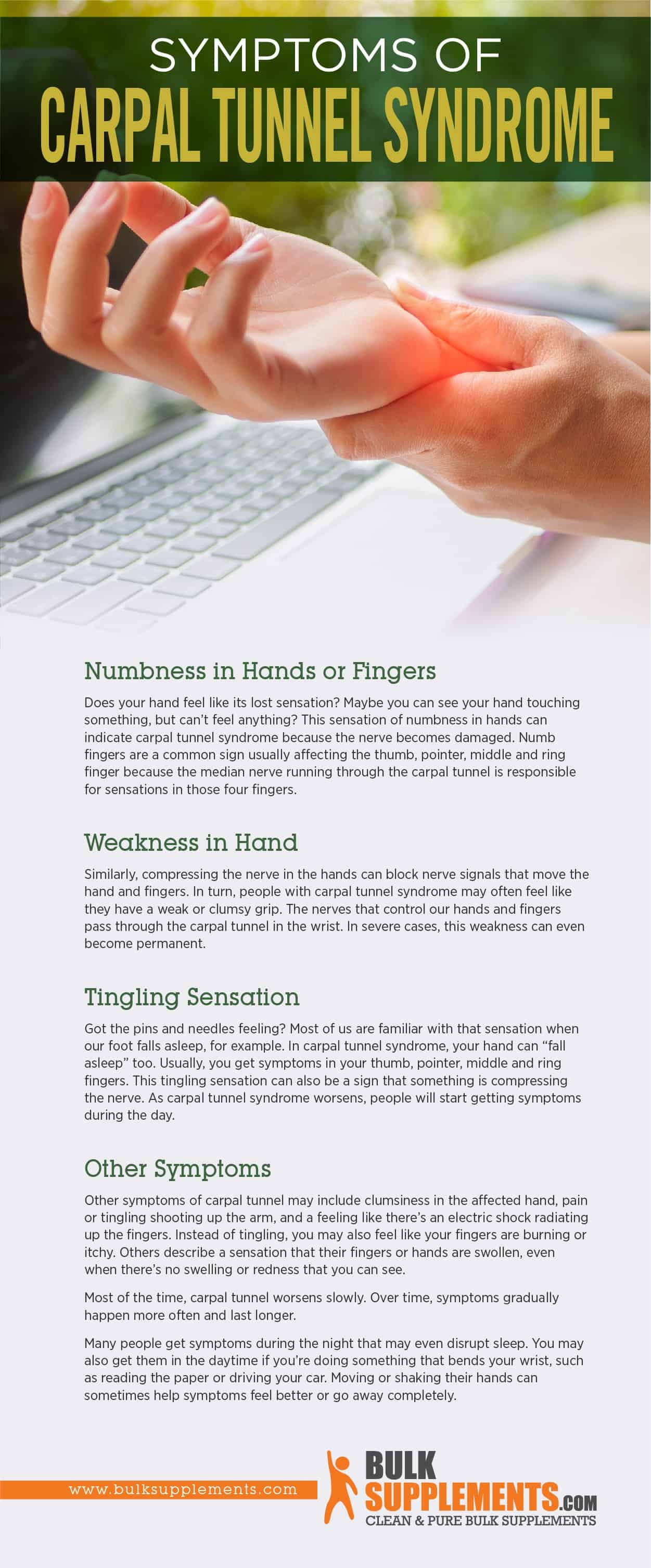 HAND PAIN AND NUMBNESS: DO YOU HAVE CARPAL TUNNEL SYNDROME?