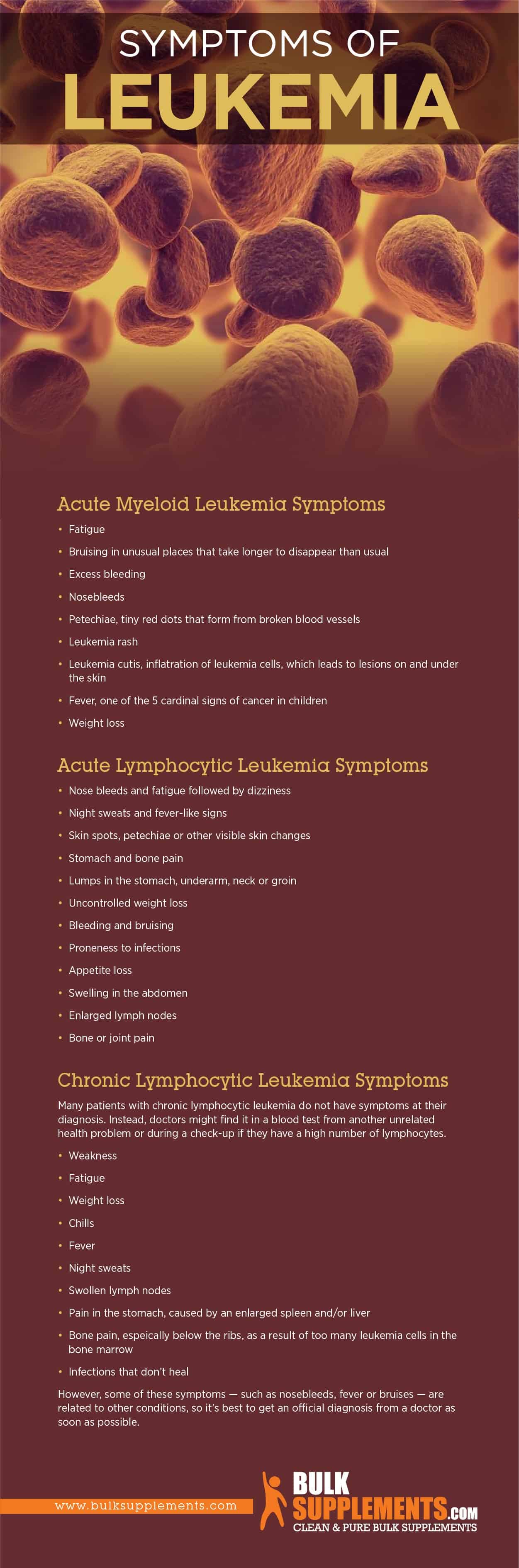 chronic lymphocytic leukemia symptoms