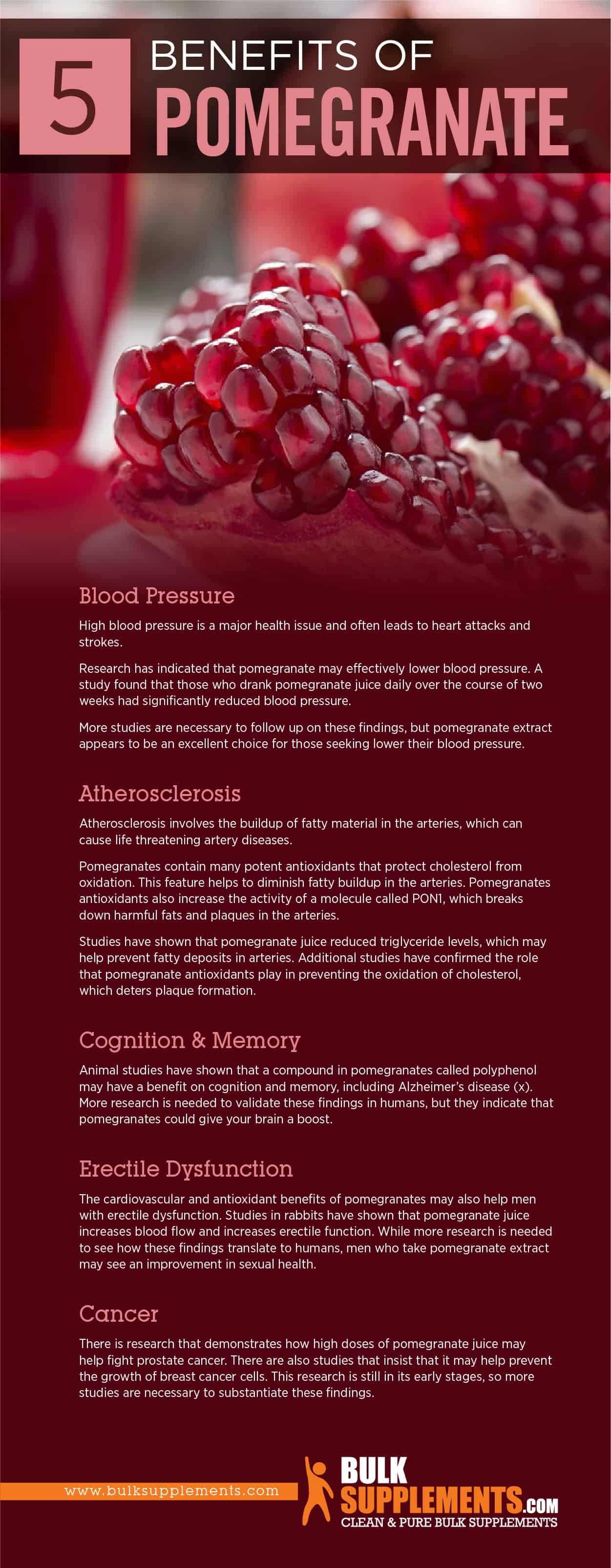 Pomegranate Extract Benefits Side Effects Dosage