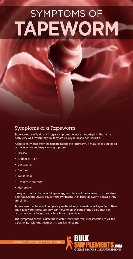 Taeniasis (Tapeworm) Causes, Symptoms & Treatment