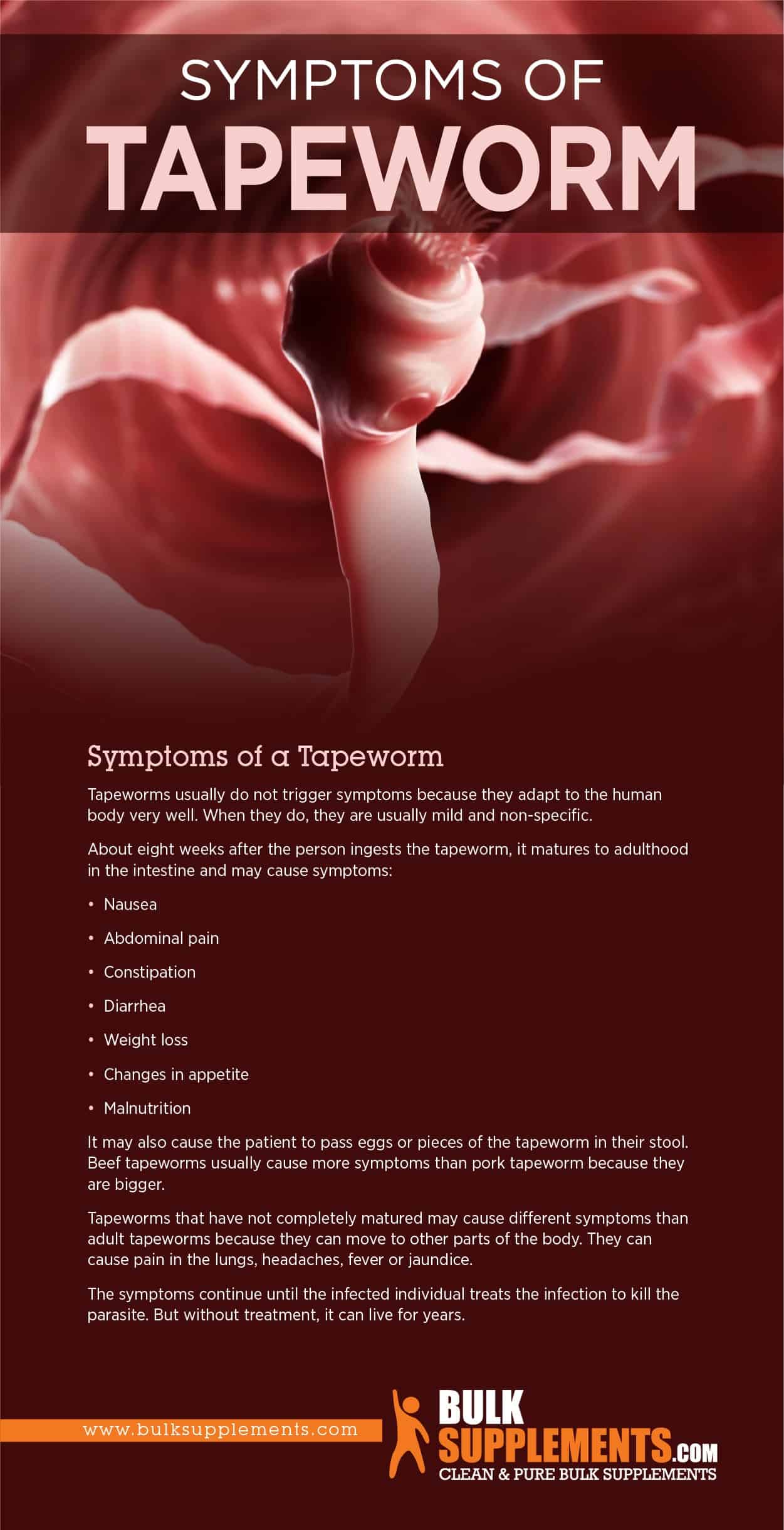 Tapeworm Symptoms