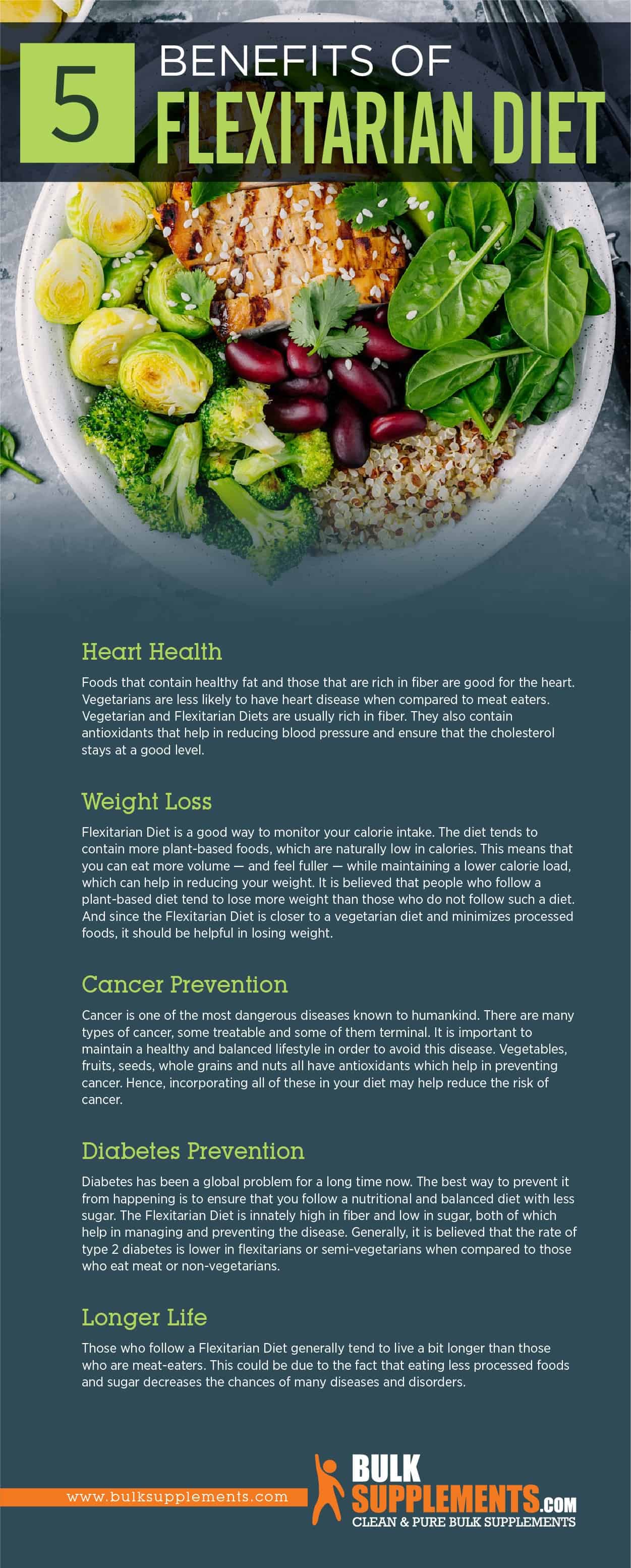 Flexitarian diet benefits