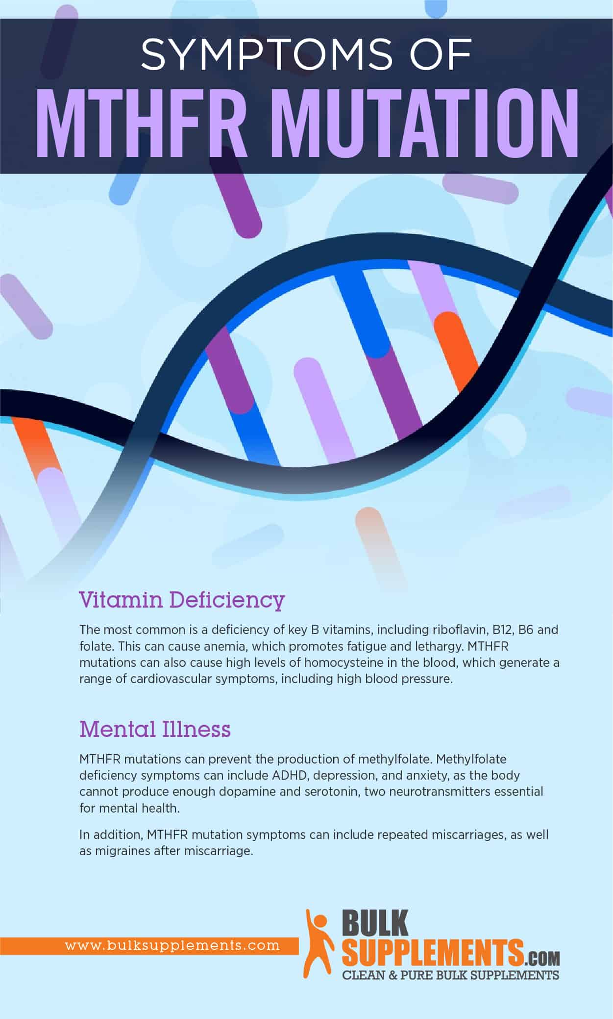 Symptoms of MTHFR Mutation