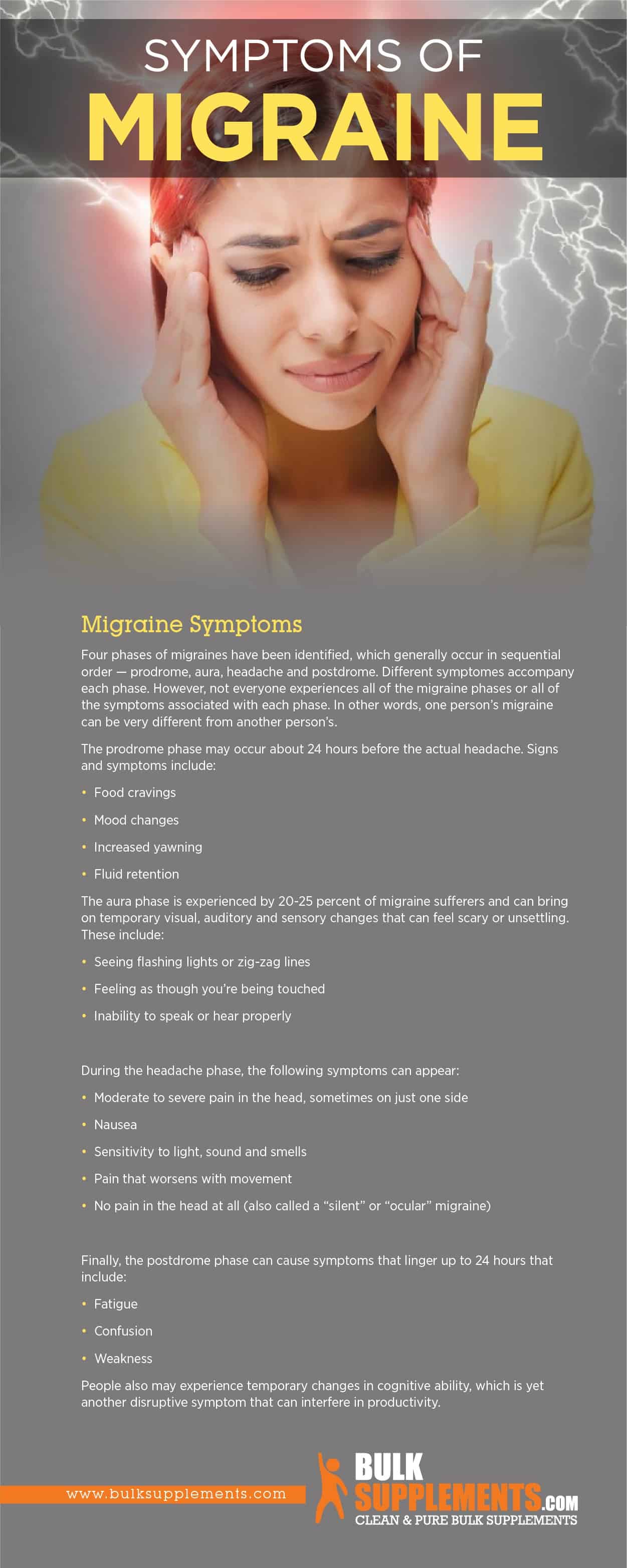 Migraine Symptoms