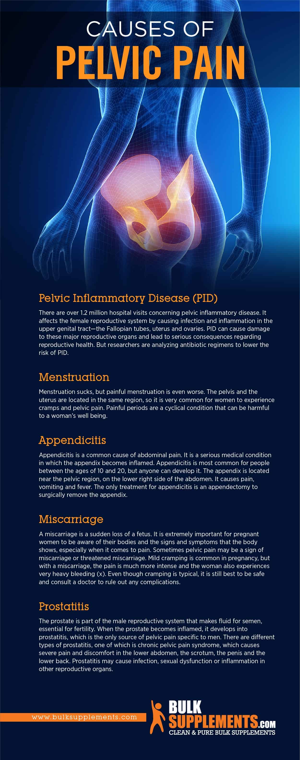 Pelvic Pain: Causes, Characteristics & Treatment by James Denlinger