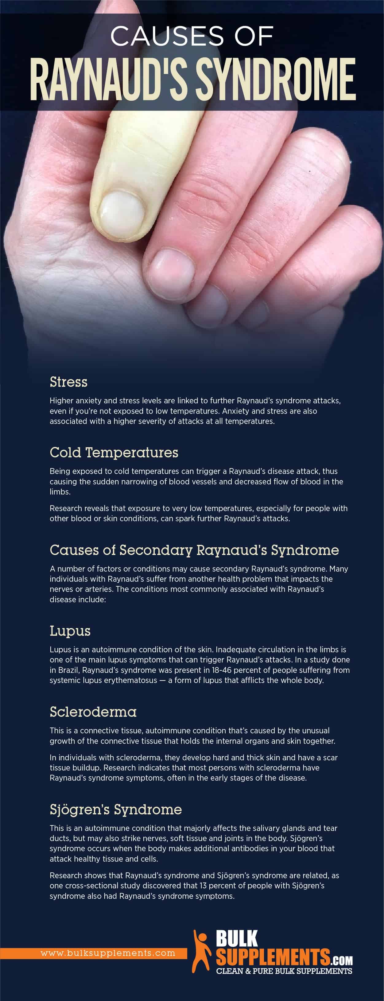 Causes of Raynaud's Syndrome