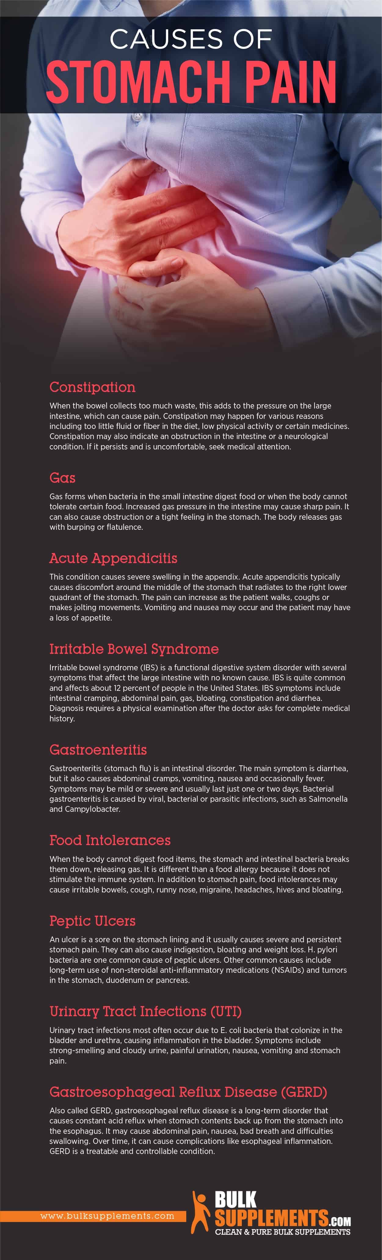 Severe Stomach Pain: Causes, Symptoms & Treatment