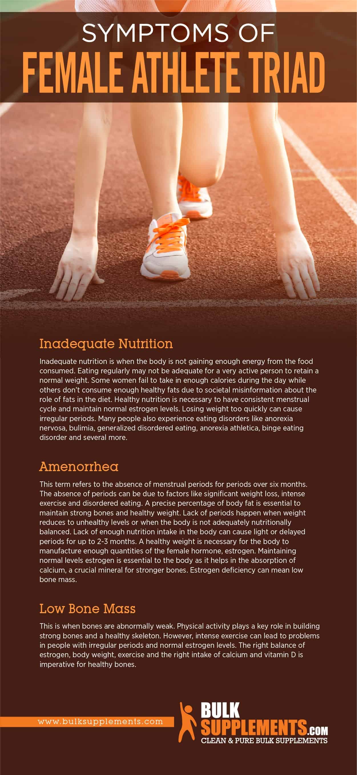 Symptoms of Female Athlete Triad