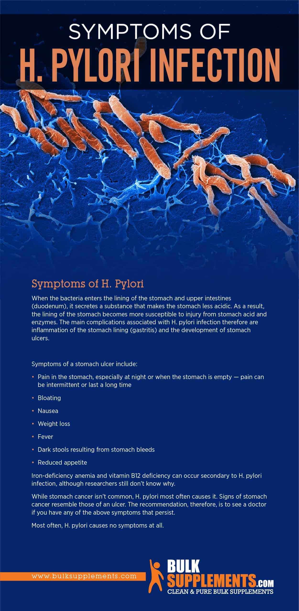 H. pylori Infection Infographic
