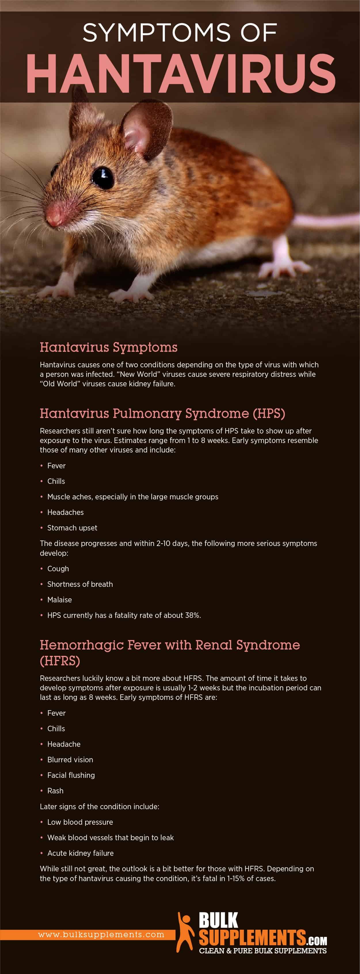 Symptoms of Hantavirus
