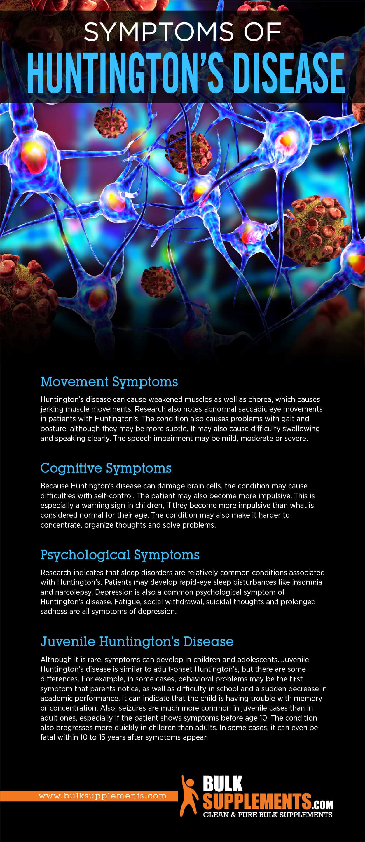 Huntington's Disease Symptoms