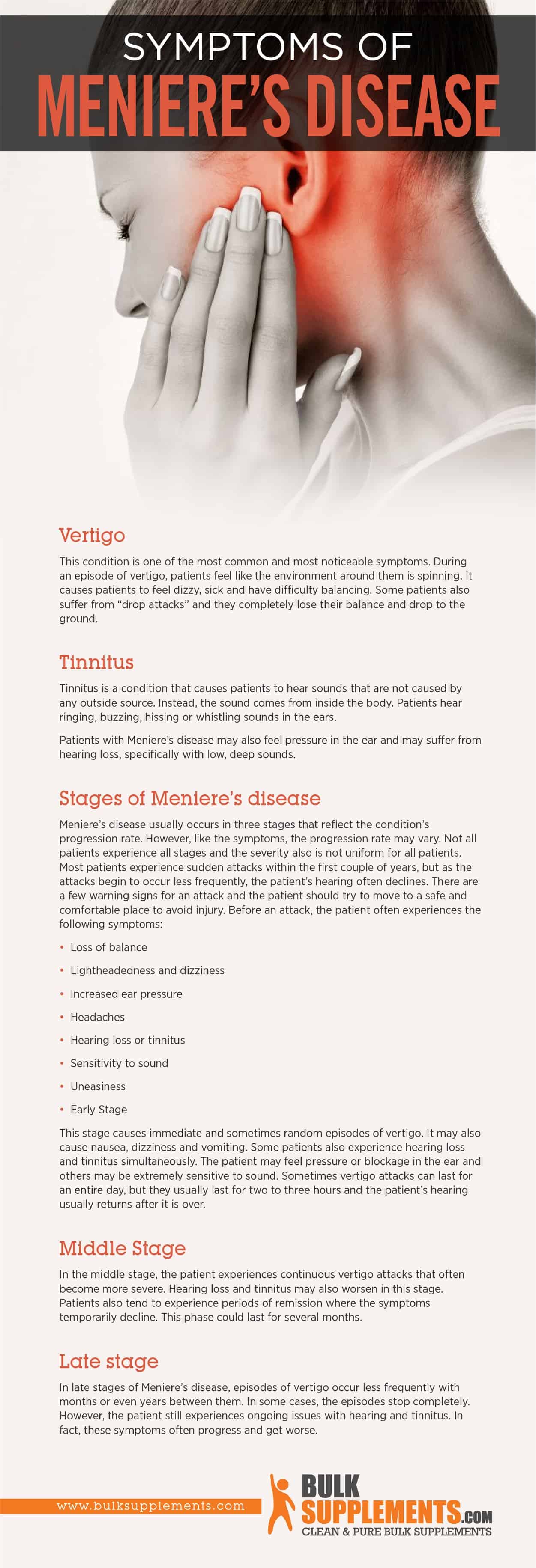 Symptoms of Meniere's Disease
