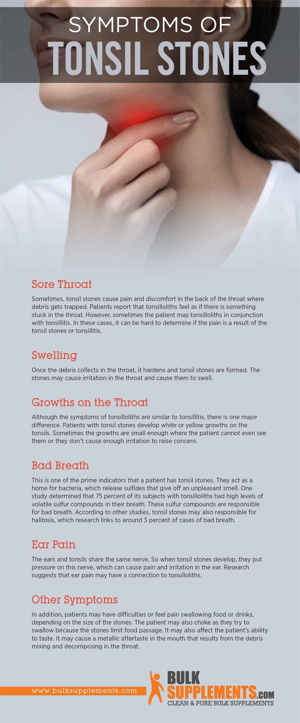 Symptoms of Tonsil Stones