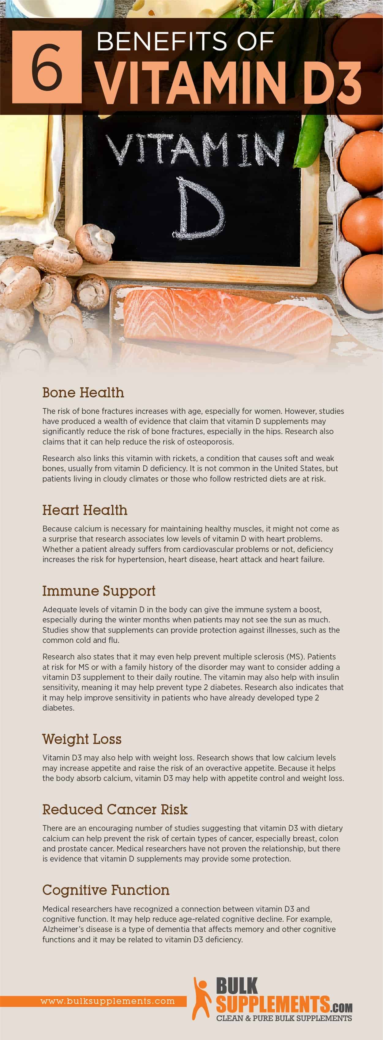 Benefits of Vitamin D3