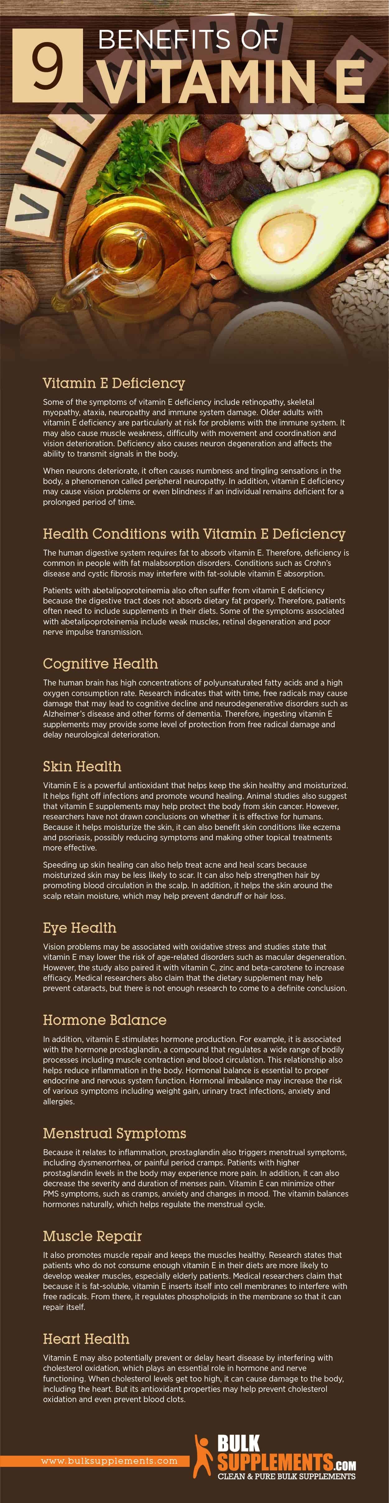 Benefits of Vitamin E