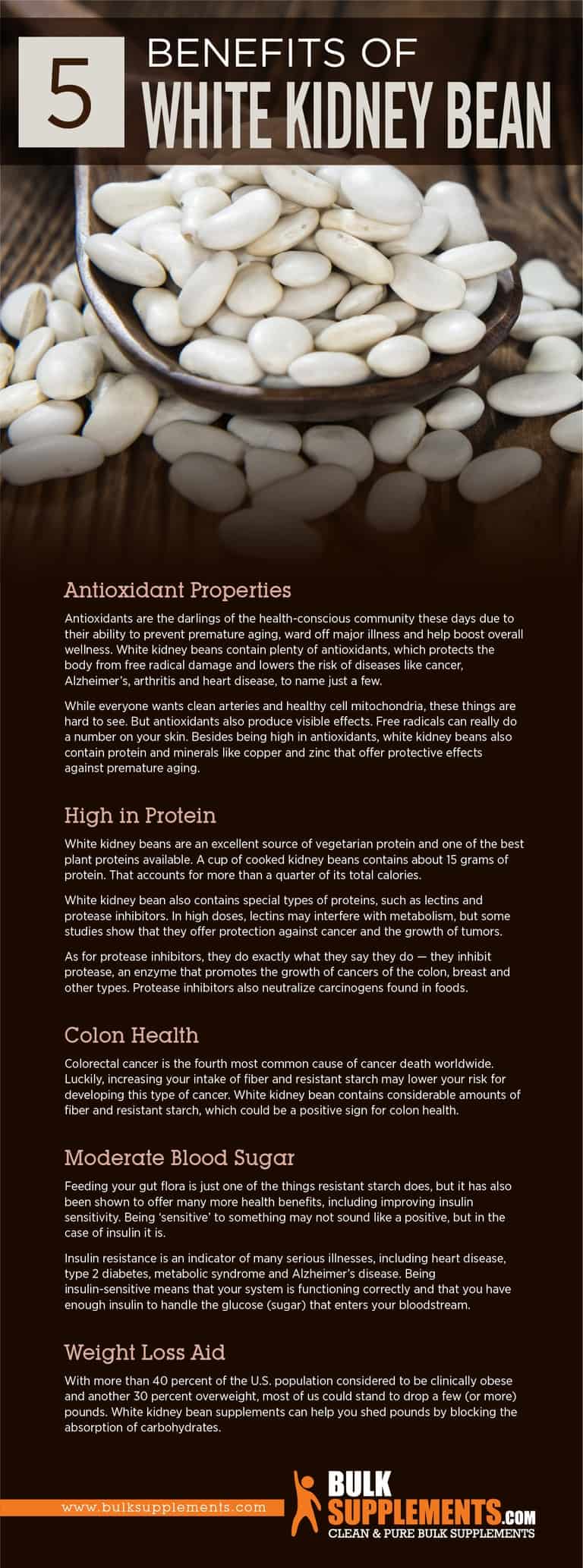 White Kidney Bean Benefits, Side Effects & Dosage