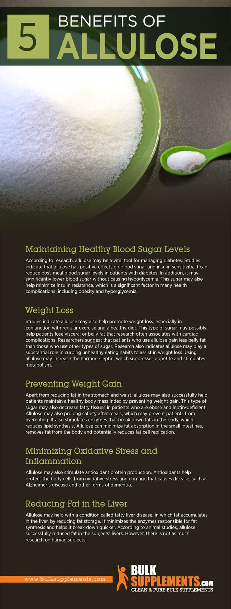 Allulose Sweetener The Allnatural, Lowcalorie Sugar Substitute