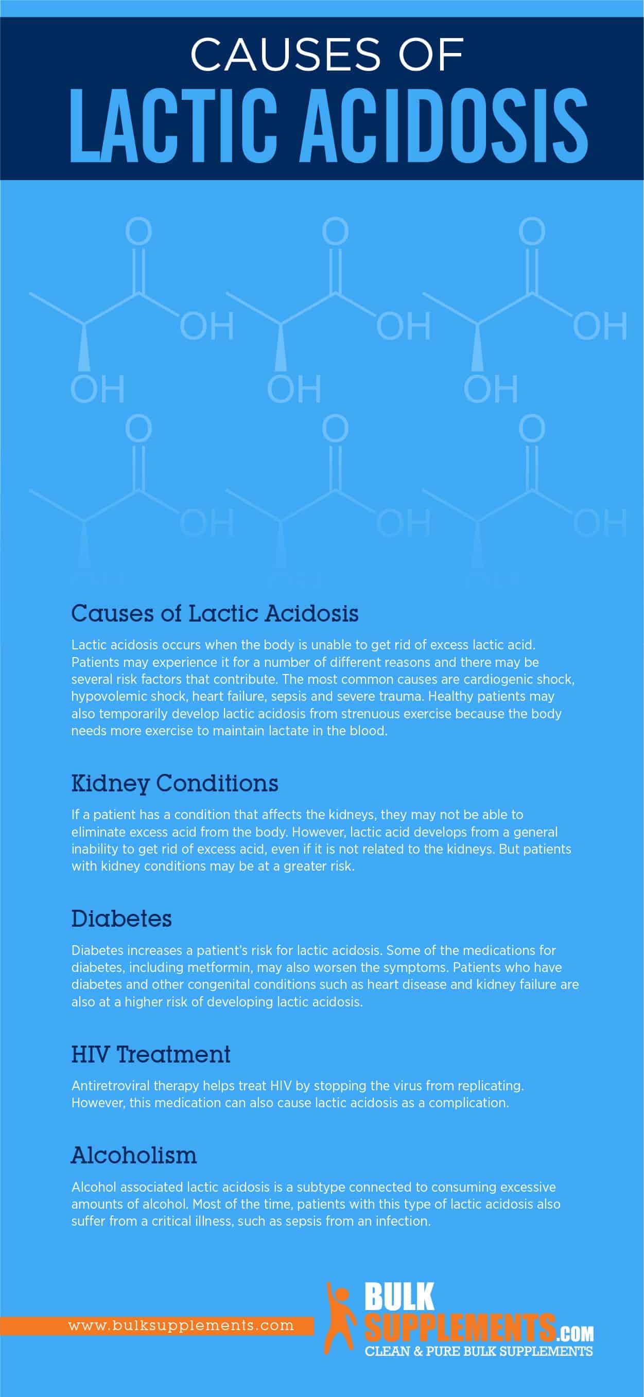 Causes of Lactic Acidosis