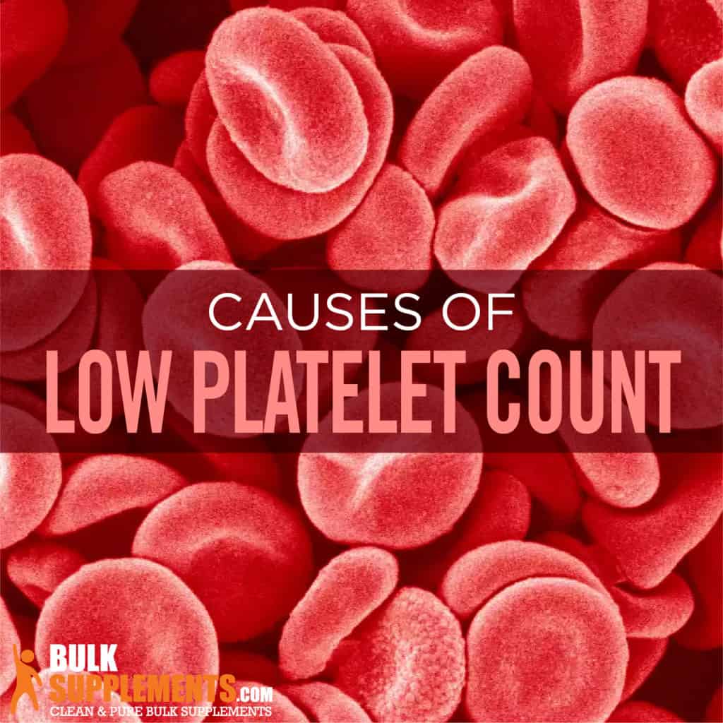 what causes platelets to be low