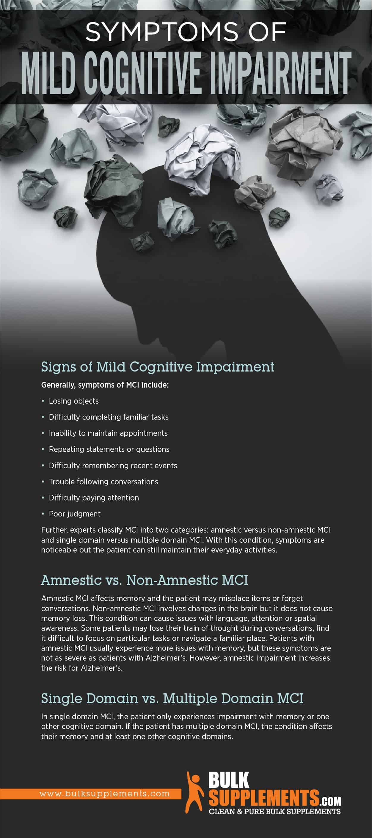 Mild Cognitive Impairment Symptoms