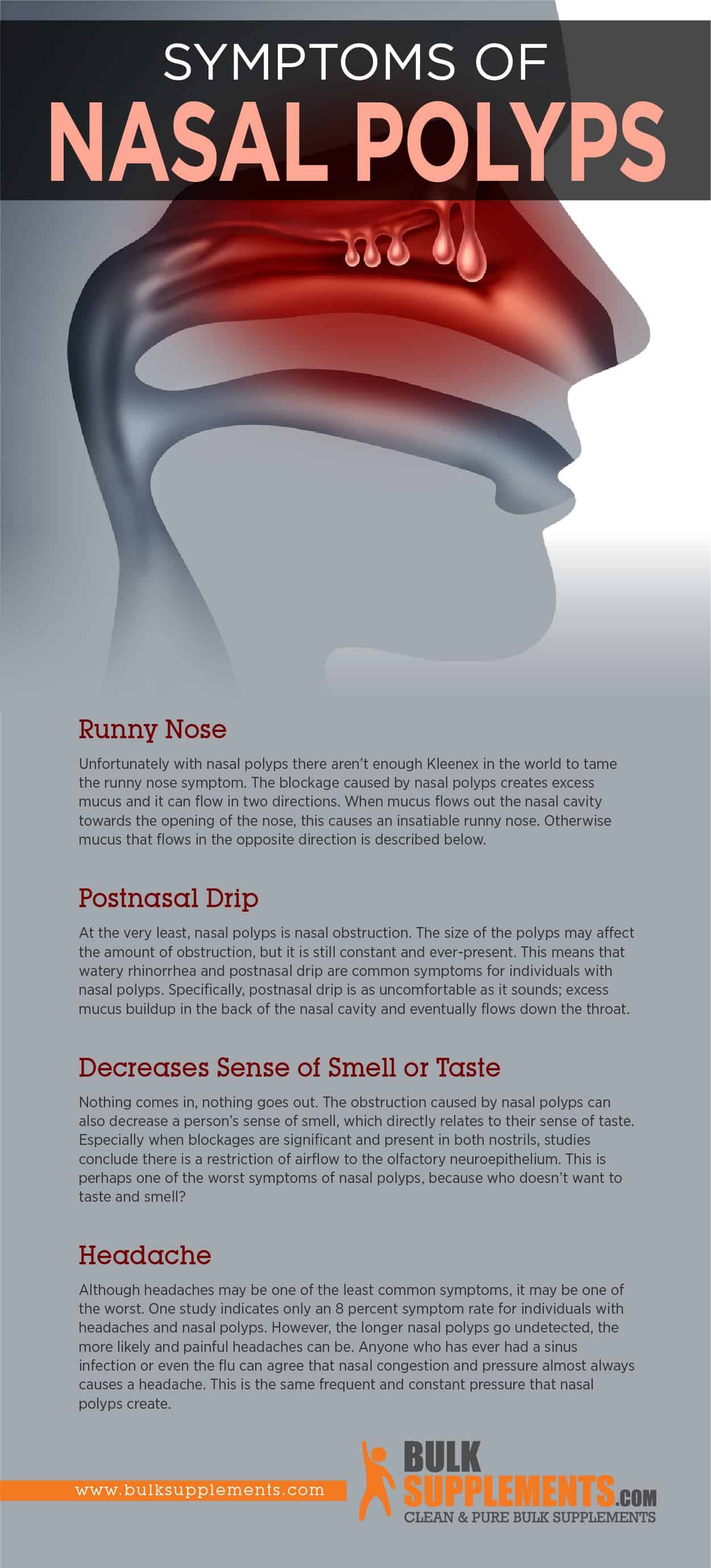 nasal blockage symptoms