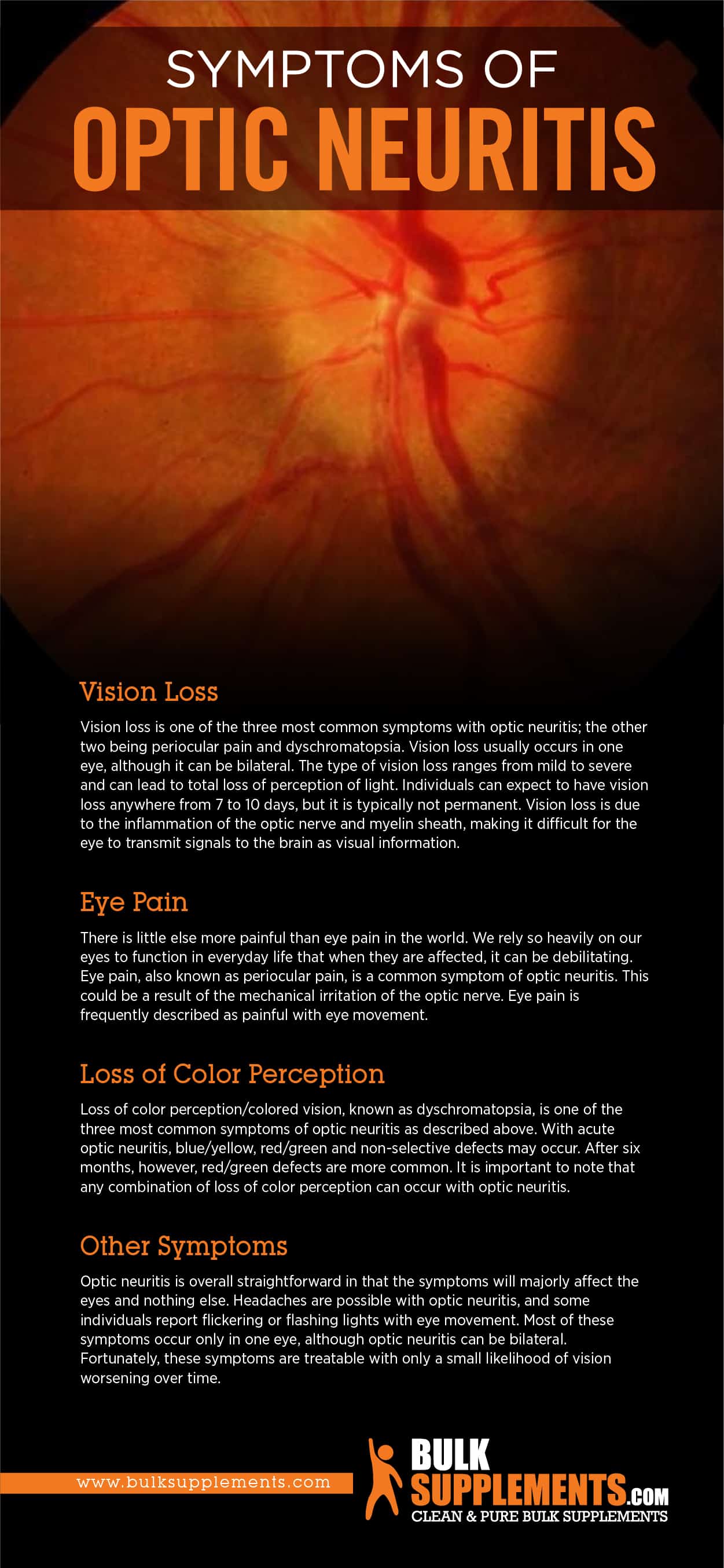 Symptoms of Optic Neuritis